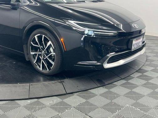 Midnight Black Metallic 2025 Toyota Prius Plug-In Hybrid XSE
