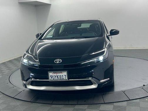 Midnight Black Metallic 2025 Toyota Prius Plug-In Hybrid XSE