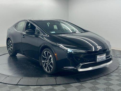 Midnight Black Metallic 2025 Toyota Prius Plug-In Hybrid XSE