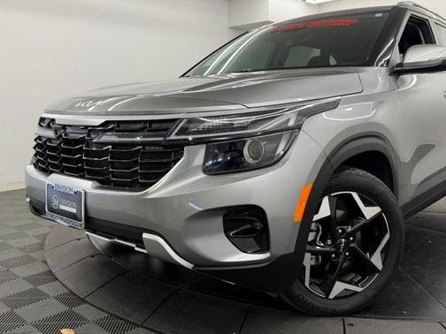 Steel Gray 2024 Kia Seltos EX