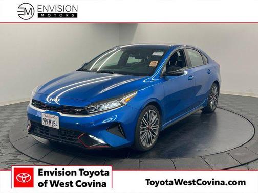 Sporty Blue 2024 Kia Forte GT