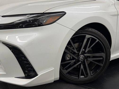 Midnight Black Metallic 2025 Toyota Camry XSE