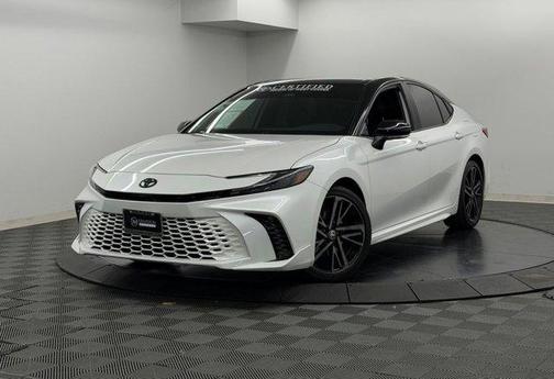 Midnight Black Metallic 2025 Toyota Camry XSE