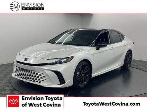 Midnight Black Metallic 2025 Toyota Camry XSE