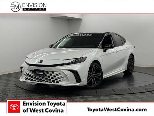 Midnight Black Metallic 2025 Toyota Camry XSE