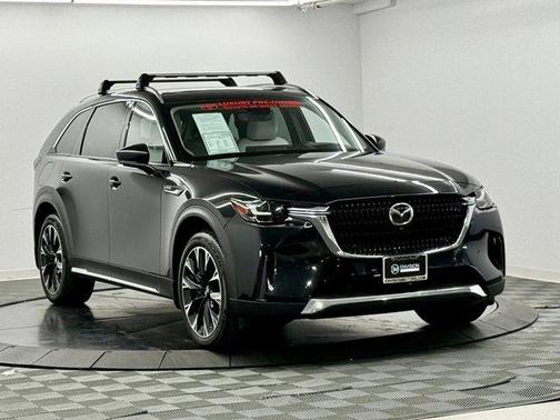 Jet Black Mica 2025 Mazda CX-90 PHEV Premium Plus