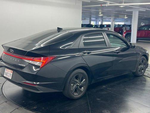 Phantom Black 2022 Hyundai ELANTRA HEV Blue