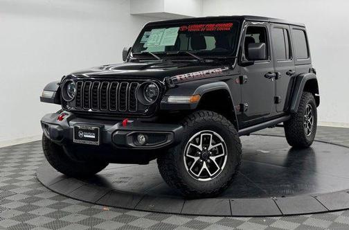 Black Clearcoat 2024 Jeep Wrangler Rubicon