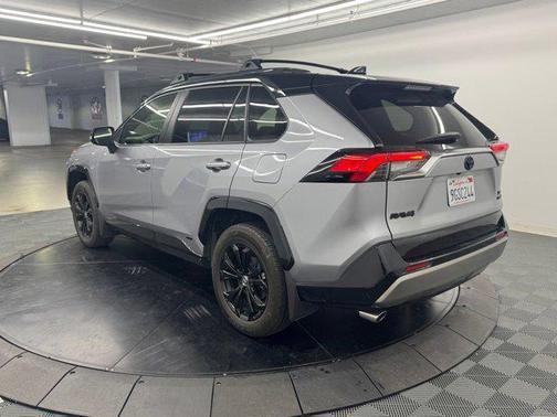 Midnight Black Metallic 2023 Toyota RAV4 Hybrid SE