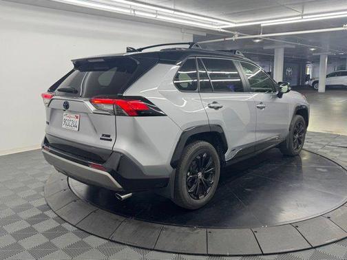 Midnight Black Metallic 2023 Toyota RAV4 Hybrid SE