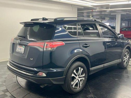 Galactic Aqua Mica 2017 Toyota RAV4 LE