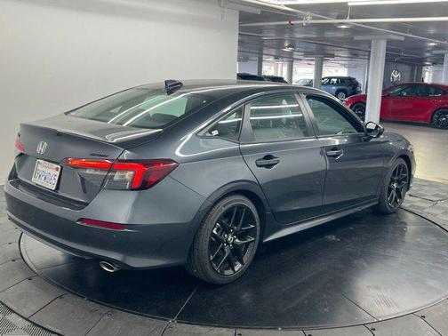 Meteorite Gray Metallic 2026 Honda Civic Sport