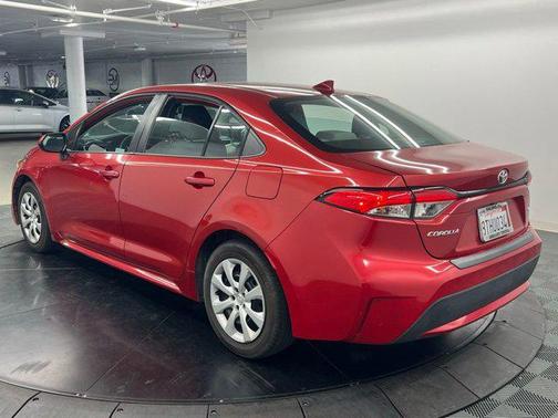 Barcelona Red Metallic 2021 Toyota Corolla LE