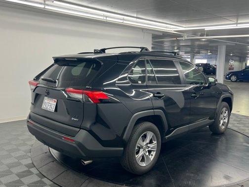 Midnight Black Metallic 2025 Toyota RAV4 Hybrid LE