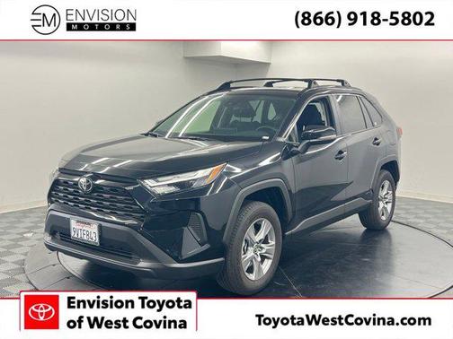 Midnight Black Metallic 2025 Toyota RAV4 Hybrid LE