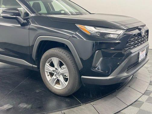 Midnight Black Metallic 2025 Toyota RAV4 Hybrid LE