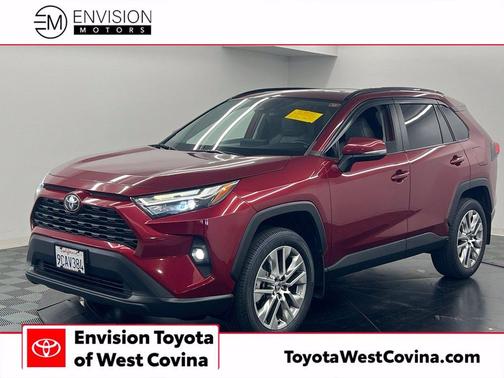 Ruby Flare Pearl 2022 Toyota RAV4 XLE Premium