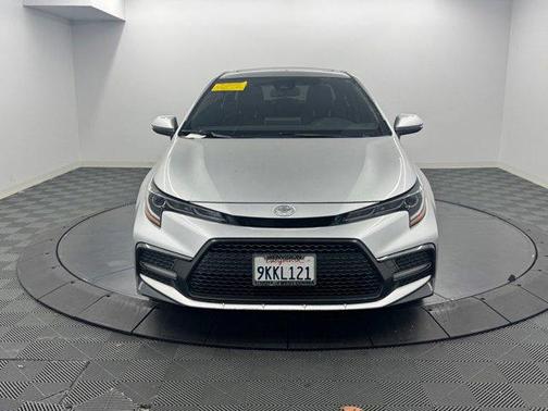 Classic Silver Metallic 2022 Toyota Corolla XSE
