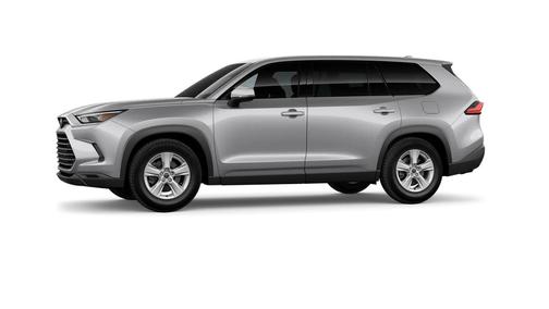 Celestial Silver Metallic 2026 Toyota Highlander Hybrid LE