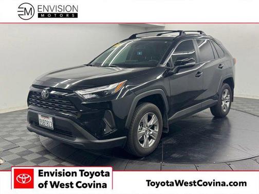 Midnight Black Metallic 2025 Toyota RAV4 Hybrid XLE