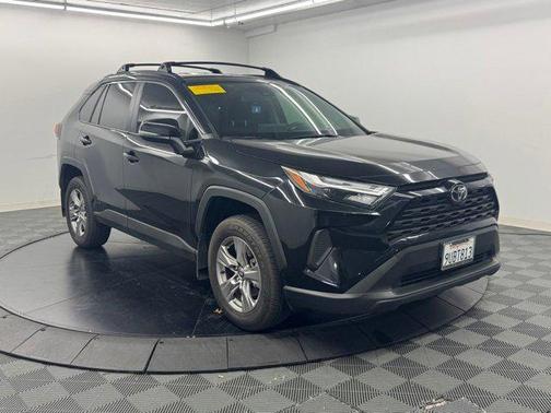Midnight Black Metallic 2025 Toyota RAV4 Hybrid XLE