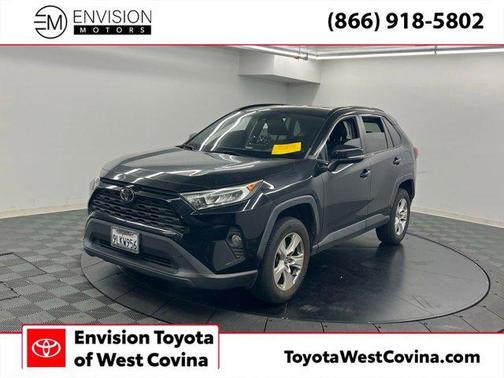 Midnight Black Metallic 2021 Toyota RAV4 XLE