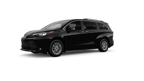 Midnight Black Metallic 2026 Toyota Sienna XLE