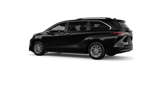 Midnight Black Metallic 2026 Toyota Sienna XLE