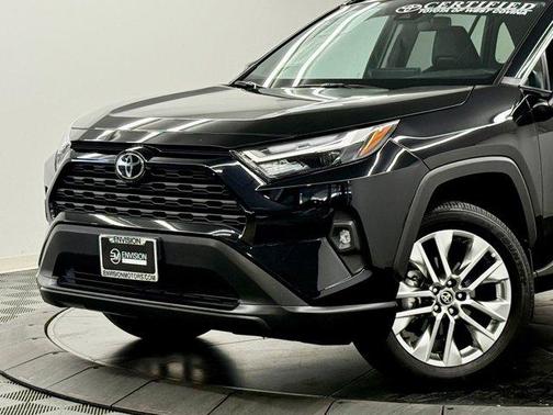 Midnight Black Metallic 2025 Toyota RAV4 XLE Premium