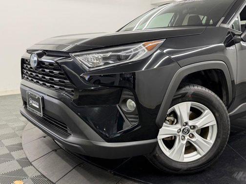 Midnight Black Metallic 2021 Toyota RAV4 Hybrid XLE