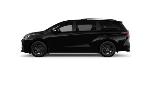 Midnight Black Metallic 2026 Toyota Sienna Woodland Edition
