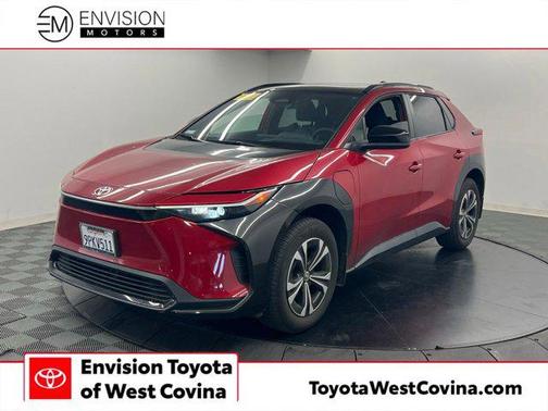 Supersonic Red 2024 Toyota bZ4X XLE
