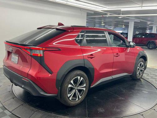 Supersonic Red 2024 Toyota bZ4X XLE