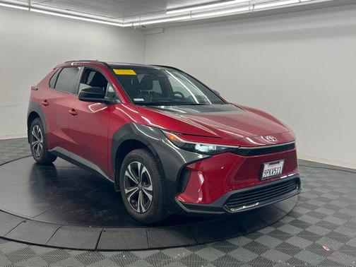 Supersonic Red 2024 Toyota bZ4X XLE