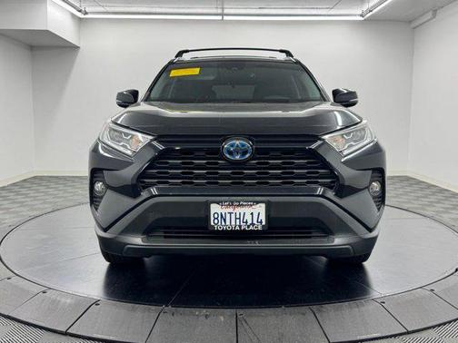 Midnight Black Metallic 2020 Toyota RAV4 Hybrid XLE