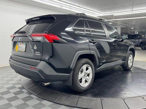 Midnight Black Metallic 2020 Toyota RAV4 Hybrid XLE