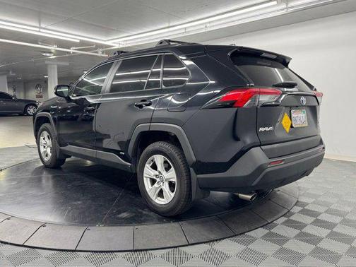 Midnight Black Metallic 2020 Toyota RAV4 Hybrid XLE