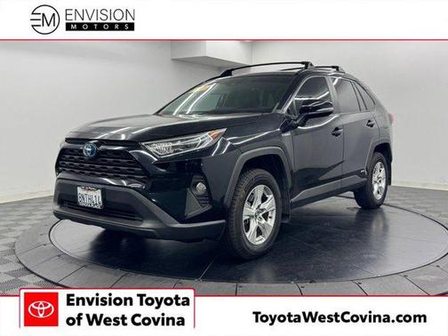 Midnight Black Metallic 2020 Toyota RAV4 Hybrid XLE