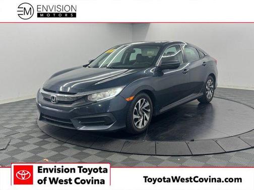 Polished Metal Metallic 2017 Honda Civic EX