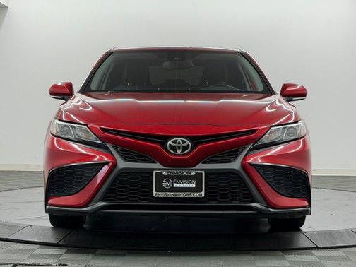 Supersonic Red 2021 Toyota Camry SE