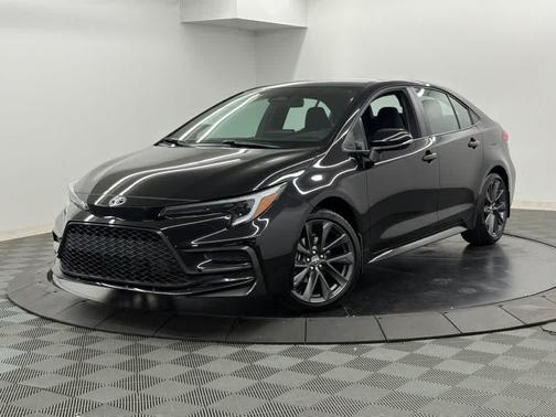 Midnight Black Metallic 2026 Toyota Corolla SE