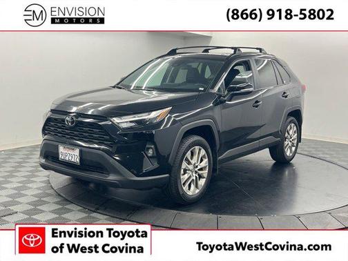 Midnight Black Metallic 2025 Toyota RAV4 XLE Premium