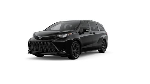 Midnight Black Metallic 2026 Toyota Sienna XSE 7 Passenger