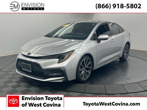 Classic Silver Metallic 2022 Toyota Corolla XSE
