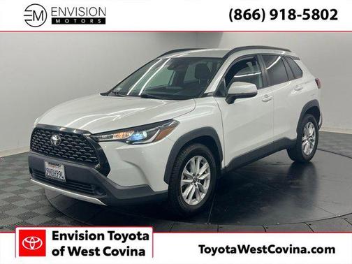 Wind Chill Pearl 2022 Toyota Corolla Cross LE