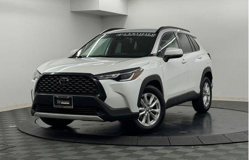 Wind Chill Pearl 2022 Toyota Corolla Cross LE