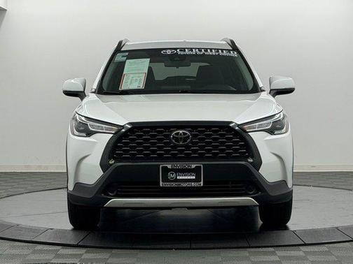 Wind Chill Pearl 2022 Toyota Corolla Cross LE