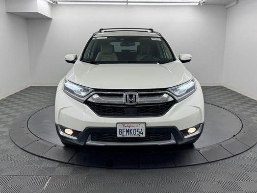 White Diamond Pearl 2018 Honda CR-V Touring