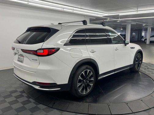 Rhodium White Premium 2024 Mazda CX-90 PHEV Premium