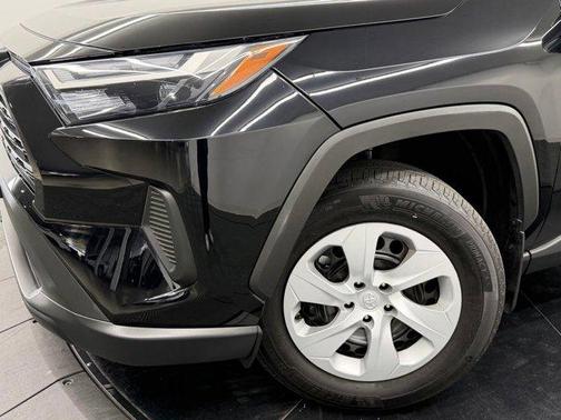 Midnight Black Metallic 2025 Toyota RAV4 LE
